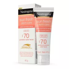 Protetor Solar Facial Neutrogena Sunfresh Dry Skin Fps70 40g
