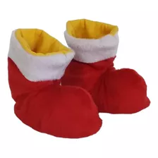 Bota De Papai Noel Adulto/numeração 36 À 42