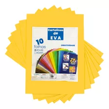 Kit 10un Cartolinas Em Eva 40x48cm
