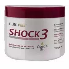 Nutra Hair Shock3 Regenerador Nutritivo Omega 500g