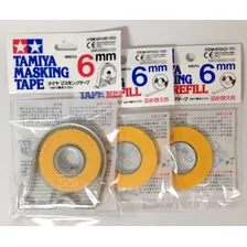 Cinta De Enmascarar Tamiya De 6 Mm Con 2 Piezas De Recarga