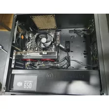 Pc Gamer Ryzen 5 5600x, 8gb Ddr4, Ssd 240gb, Amd X550