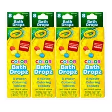 Crayola Color Bach Dropz, Pinturas Para Bañera Tabletas 6pz