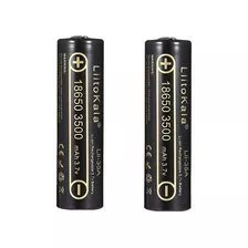 2 X 18650 Premium Liitokala 3500mah, 3.7v + Cargador Dual