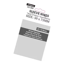 Protectores De Cartas Sleeve Kings 50x75mm - 110 Micas