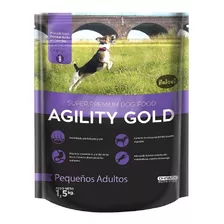 Alimento Para Perro -agility Gold Pequeños Adultos 1,5 Kg