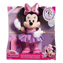 Minnie Mouse Mariposa Bailarina Luces Y Sonidos Color Multicolor