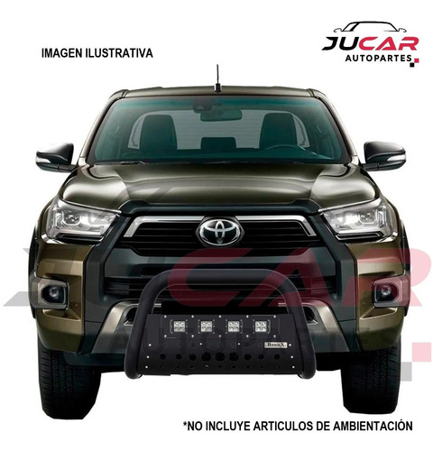 Burrera Black B1 Mitsubishi L200 2016-2020 4 Faros Foto 7