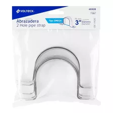 Bolsa Con 5 Abrazaderas 3' Tipo Omega Para Tubo, Volteck