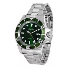Relógio Magnum Masculino Esporte Fino Ma33068g Verde Aço