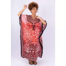 Vestido Kaftan Indiano Longo Gg G1 Plus Size Linha Premium B