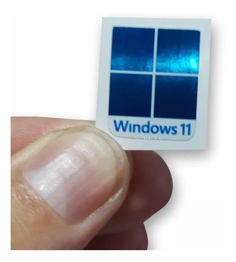 Adesivo Windows 11 Para Gabinetes 