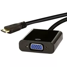 Cabo Conversor Adaptador Mini Hdmi Para Vga Fêmea - 1080p