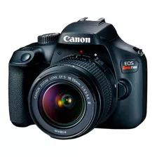 Cámara Canon Eos T100, Lente Ef-s 18-55mm F/3.5-5.6 Color Negro