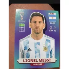 Tarjeta Panini Qatar Messi,neymar,ngolo Kante