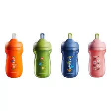 Vaso Tommee Tippee Straw Tumbler 266ml Con Sorbete 12m+