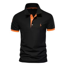 Polera Polo De Hombres De Manga Corta Camiseta De Solapa