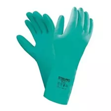 Guante Proteccion Nitrilo Verde 13 Talla 9 Steelpro