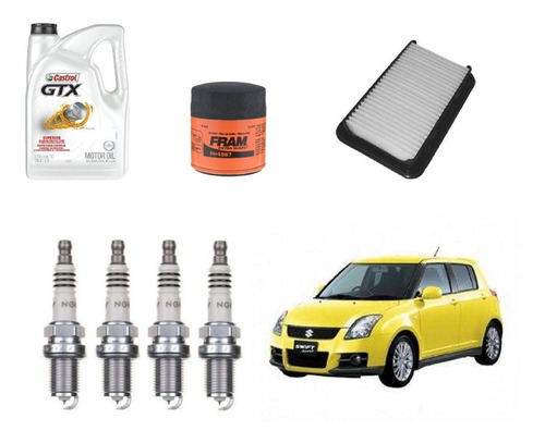 Kit De Afinacion Susuki Swift 1.5 2007 2008 2009 2010 2011 Foto 4