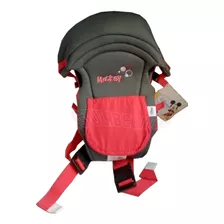 Mochila Portabebe Reforzada Disney Baby Mickey Roja 