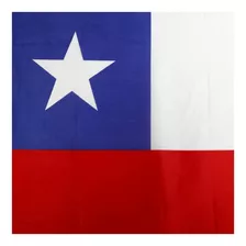 Bandera Chilena Seda Poliéster 90x150cm 