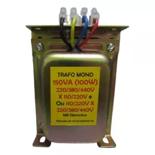 Transformador Comando 220v/380v/440v X 110v/220v 150va