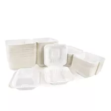 Envase Ensaladera Ct-6 Biodegradable Pack 50 Unidades