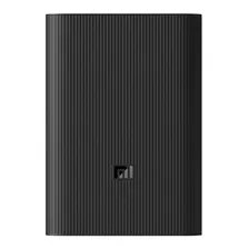 Cargador Xiaomi Mi Power Bank 3 Ultra Compact 10,000 Mah Color Negro