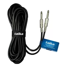 Cable Taika 6 M Para Guitarra Bajo Instrumentos Tkc-636