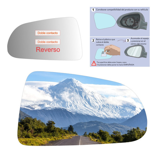 Luneta Espejo Retrovisor Dodge Dakota 2009-2016 Rh Foto 2