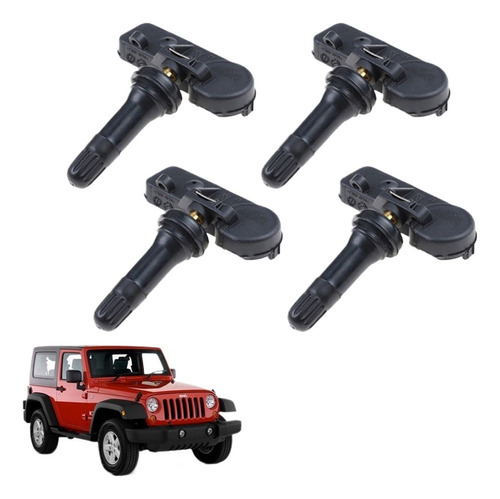 Sensor Presin Llanta Para Jeep Wrangler 2009-2010 Foto 2