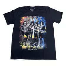 Camiseta Kiss End Of The Road Banda De Rock Blusa Bo600