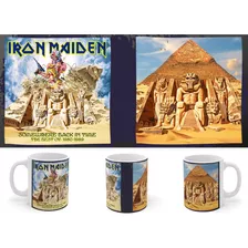 Rnm-0455 Taza Tazon Iron Maiden Somewhere Back In Time