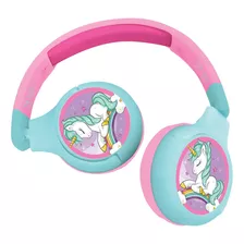 Unicorn - Auriculares Bluetooth 2 En 1 Para Nios, Con Cable