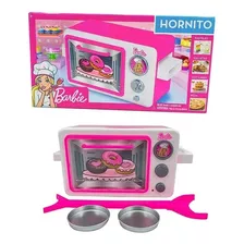 Hornito Electrico Con Accesorios Barbie 