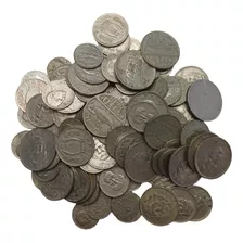 Lote 100 Moedas De Réis Oportunidade!