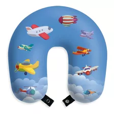 Travesseiro Pescoço Almofada Infantil Viagens Avião Férias