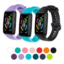 Correas De Silicona Para Huawei Band 6 Y Honor Band 6