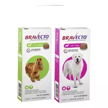 Bravecto Antipulgas (1) 10 A 20kg + (1) 40 A 56kg