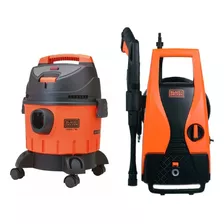 Combo De Hidrolavadora + Aspiradora Black And Decker