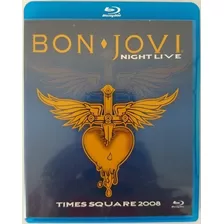 Blu-ray Bon Jovi Night Live Times Square 2008 Original Show