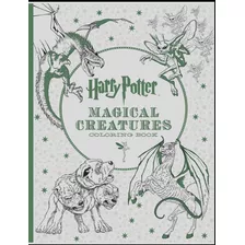 Libro Para Colorear Harry Potter Criaturas Mágicas