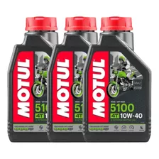  Sintético 3 Litróleo De Motor Motul 5100 4t 10w40 Semios