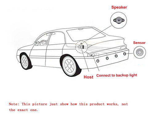 Sensores De Aparcamiento 8/sensores Electrnica Coches Apar Foto 8