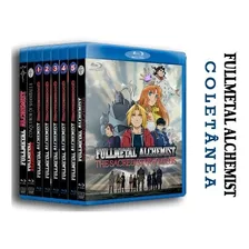 Coletânea Fullmetal Alchemist - Completo Dublado Em Blu-ray