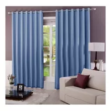 Cortina Sala Blackout Pvc Com Voil Beatriz 2,50x2,80cm- Mc