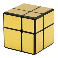 Cubo Rubik Mirror 2x2 - Cubo Magico Espejo Mirror 2x2 Dorado