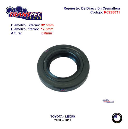 Repuesto De Direccin Cremallera Lexus Rx330 2004-2006 Foto 4