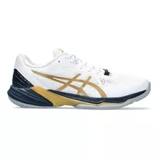 Tênis Asics Sky Elite Ff 2 Masculino Branco E Dourado