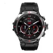 Relógio Smartwatch Masculino Gps Zeblaze Two Militar Preto